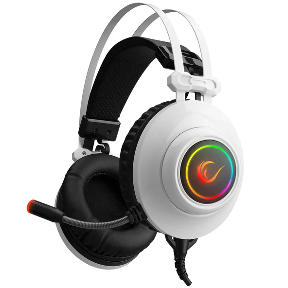 Rampage Rm-K1 Pulsar Beyaz Usb 7.1 Surround+Titreşim Rgb Gaming Oyuncu Mikrofonlu Kulaklık ürün görseli 1