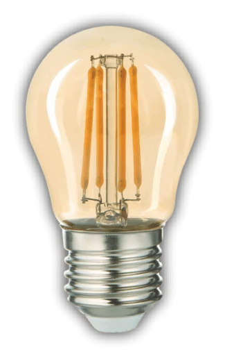 KENDAL KES603 Led Rustik Ampul 6W Amber Işık E27 Duy ürün görseli 1