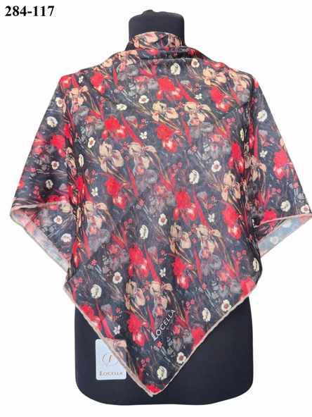 Lo'cella Soft Pamuk Eşarp 284-117 - Resim 2