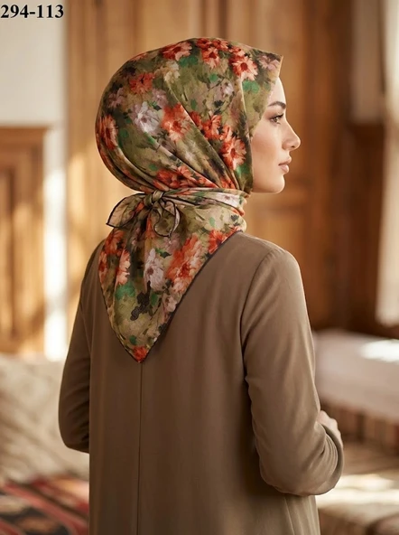 Shawl Secret Soft Pamuk Eşarp 294-113 ürün görseli 1