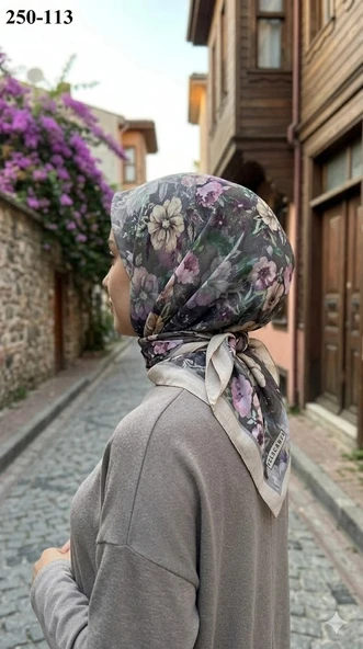 Velscarfs Soft Pamuk Parla Eşarp (Bej) 250-113 ürün görseli 1