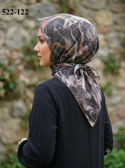 Lop'res Dijital Soft Eşarp 522-122 ürün görseli 1