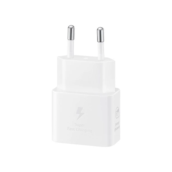 Samsung 25W USB-C Hızlı Şarj Adaptörü Beyaz-Samsung Türkiye Garantili ürün görseli 1