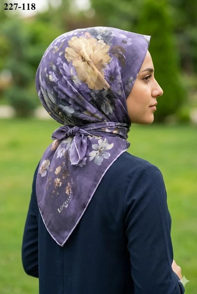 Lo'cella Soft Pamuk Eşarp 227-118 ürün görseli 1