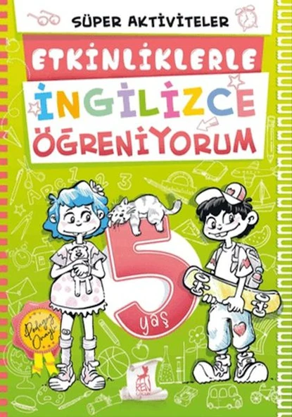 5 Yaş Etkinliklerle İngilizce Öğreniyorum ürün görseli 1
