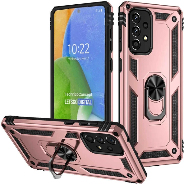 Galaxy A73 Kılıf Mnc Vega Kapak-Rose Gold ürün görseli 1