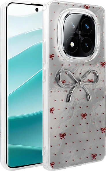 Redmi Note 14 Pro Plus Kılıf Kamera Korumalı Figürlü Mnc Ponti Silikon Kapak - Açık Mavi ürün görseli 1