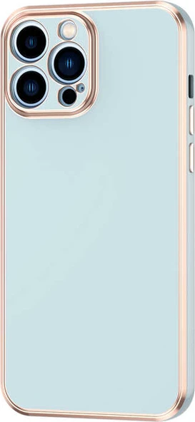iPhone 13 Pro Kılıf Mnc Bark Kapak-Mavi Açık ürün görseli 1