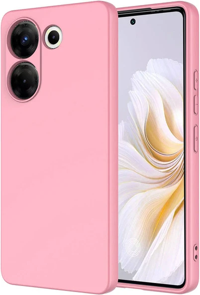 Tecno Camon 20 Pro 4g Kılıf Mnc Mara Laaakan Kapak-Pembe ürün görseli 1