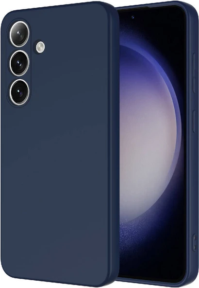 Galaxy S24 Plus Kılıf Mnc Mara Laaakan Kapak-Lacivert ürün görseli 1