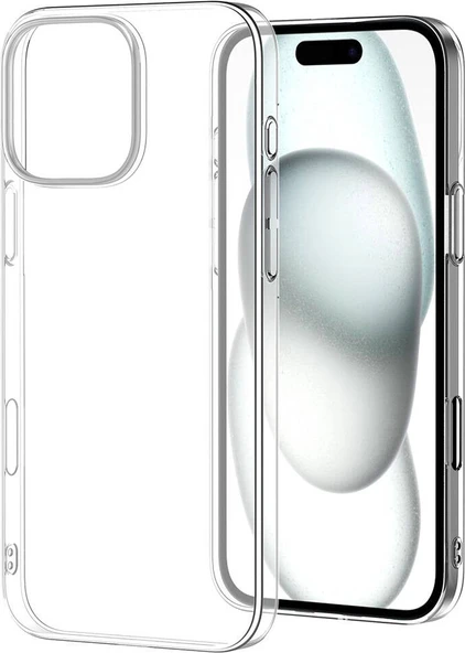 Apple iPhone 16 Pro Kılıf Mnc Droga Kapak-Şeffaf ürün görseli 1