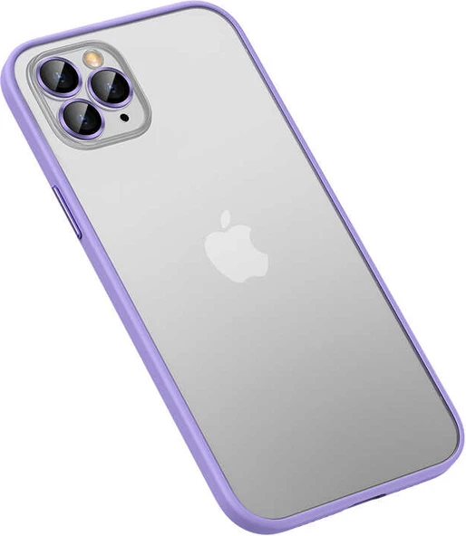 iPhone 13 Pro Kılıf Mnc Retro Kapak-Lila ürün görseli 1