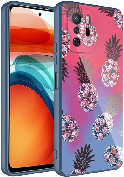 Xiaomi Redmi Note 10 Pro Kılıf Kamera Korumalı Desenli Sert Silikon Mnc Epoksi Kapak-No3 ürün görseli 1