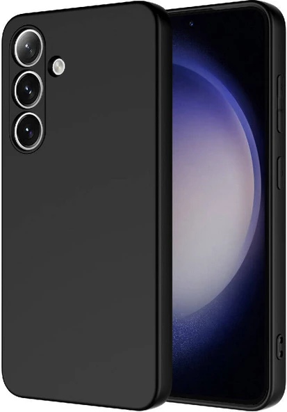 Galaxy S24 Plus Kılıf Mnc Mara Laaakan Kapak-Siyah ürün görseli 1