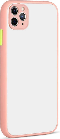 iPhone 11 Pro Max Uyumlu Mnc Hux Kapak-Pembe ürün görseli 1