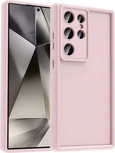 Galaxy S25 Ultra Kılıf Kamera Korumalı Mnc Ananas Kapak - Pembe ürün görseli 1