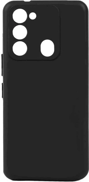 Tecno Spark 8c Kılıf Mnc Biye Silikon-Siyah ürün görseli 1