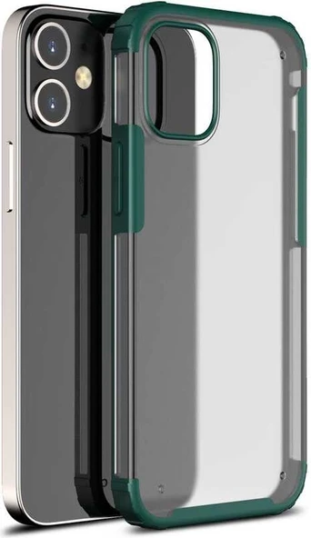 iPhone 12 Uyumlu Mnc Volks Kapak-Koyu Yeşil ürün görseli 1