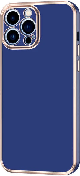 iPhone 12 Pro Max Uyumlu Mnc Bark Kapak-Lacivert ürün görseli 1