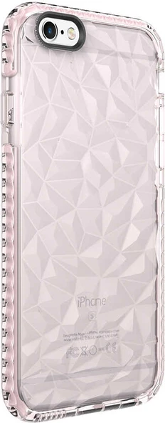 iPhone 6 Uyumlu Mnc Buzz Kapak-Pembe - Resim 2