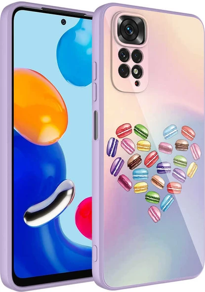 Xiaomi Redmi Note 11 Global Kılıf Kamera Korumalı Desenli Sert Silikon Mnc Epoksi Kapak-No1 ürün görseli 1