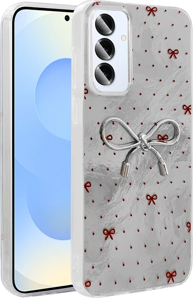 Galaxy S25 Plus Kılıf Kamera Korumalı Figürlü Mnc Ponti Silikon Kapak - Açık Mavi ürün görseli 1