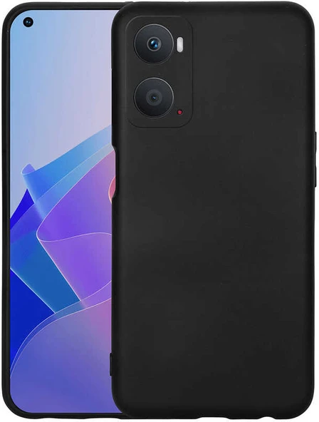 Oppo A76 Kılıf Mnc Mara Laaakan Kapak-Siyah ürün görseli 1
