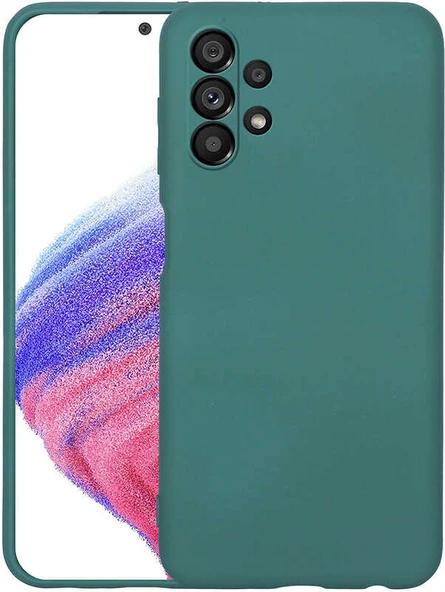 Galaxy A53 5g Kılıf Mnc Mara Laaakan Kapak-Koyu Yeşil ürün görseli 1