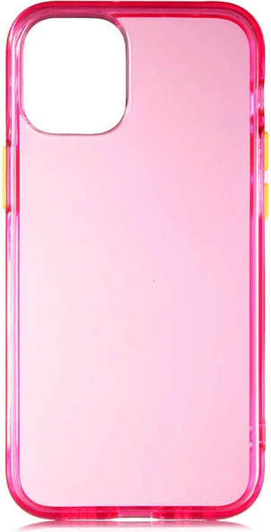 iPhone 12 Pro Max Uyumlu Mnc Bistro Kapak-Pembe ürün görseli 1
