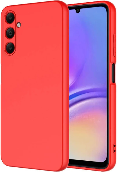 Galaxy A05S Kılıf Mnc Mara Laaakan Kapak-Kırmızı ürün görseli 1