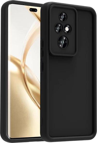Honor 200 Pro Kılıf Kamera Korumalı Mnc Ananas Kapak - Siyah ürün görseli 1