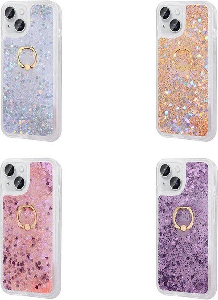 Apple iPhone 15 Plus Kılıf Mnc Milce Kapak-Mor - Resim 2