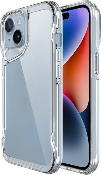 iPhone 15 Uyumlu Mnc T-Max Kapak-Renksiz ürün görseli 1