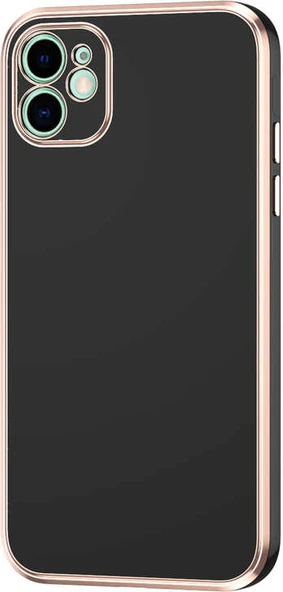 iPhone 12 Uyumlu Mnc Bark Kapak-Siyah ürün görseli 1