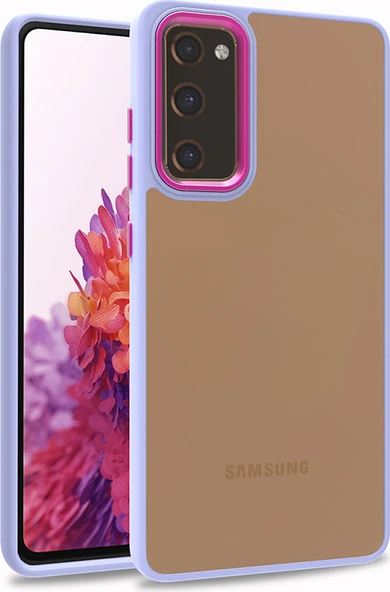 Galaxy S20 Fe Kılıf Mnc Flora Kapak-Lila ürün görseli 1