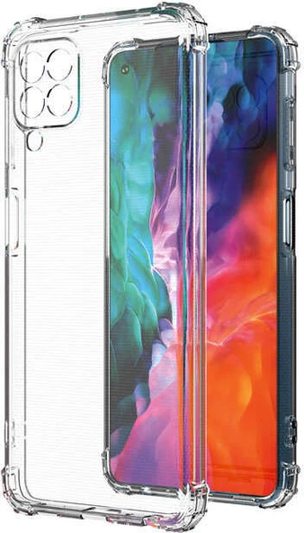Galaxy M33 Kılıf Mnc Kamera Korumalı Nitro Anti Shock Silikon-Renksiz ürün görseli 1