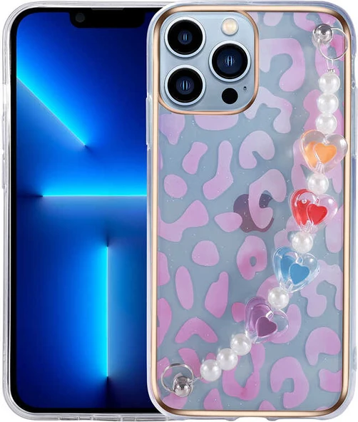 iPhone 12 Pro Max Kılıf Mnc Pilla Kapak-Pembe ürün görseli 1