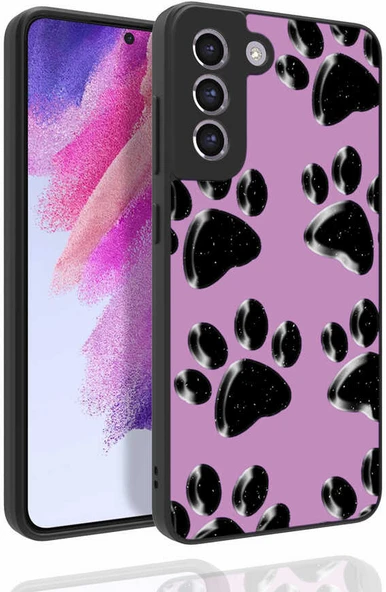 Galaxy S21 Fe Kılıf Desenli Kamera Korumalı Parlak Mnc Nora Kapak-No3 ürün görseli 1