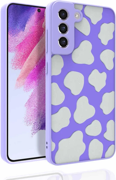 Galaxy S21 Fe Kılıf Desenli Kamera Korumalı Parlak Mnc Nora Kapak-No6 ürün görseli 1