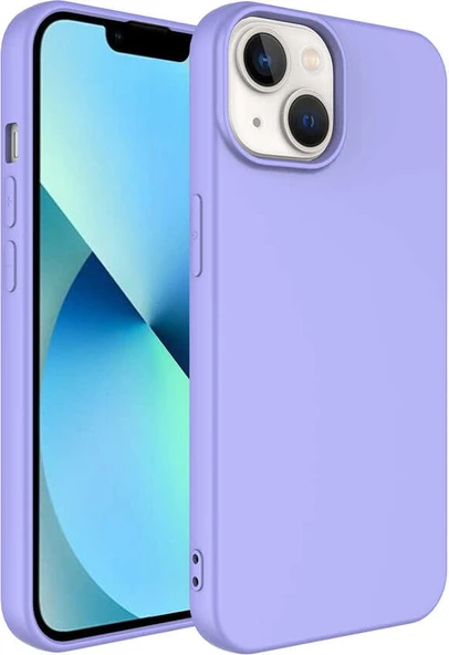 iPhone 14 Kılıf Mnc Mara Laaakan Kapak-Lila ürün görseli 1