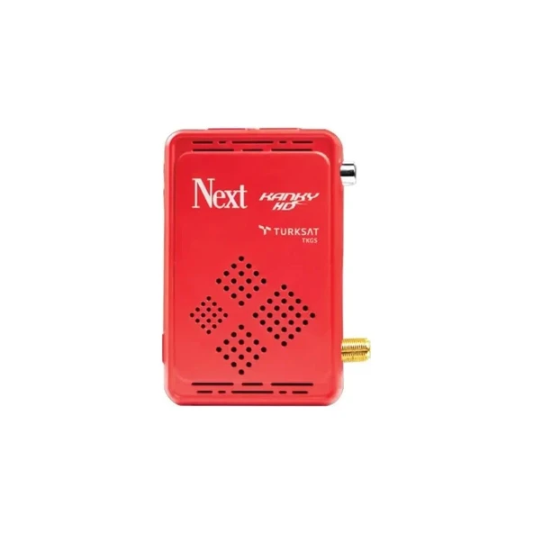 Kanky HD Gold Mini Uydu Alıcısı Full HD Görüntü Kalitesi ile USB Girişli Kırmızı Kasa ürün görseli 1