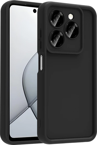 Tecno Spark 20 Pro 5g Kılıf Kamera Korumalı Mnc Ananas Kapak - Siyah ürün görseli 1