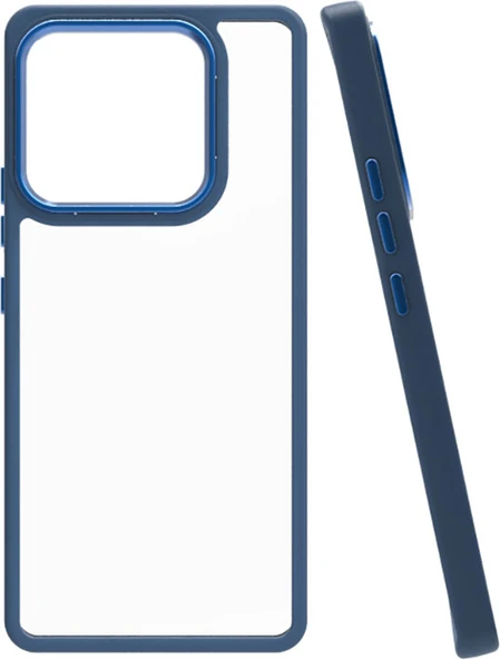 Xiaomi Mi 13 Pro Kılıf Mnc Flora Kapak-Lacivert ürün görseli 1