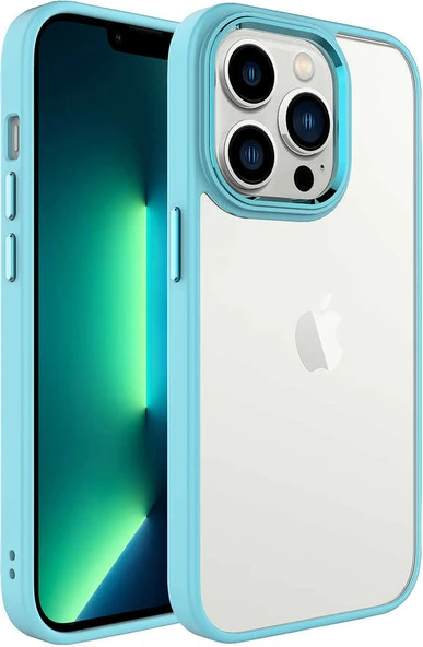 iPhone 14 Pro Uyumlu Mnc Krom Kapak-Yeşil ürün görseli 1