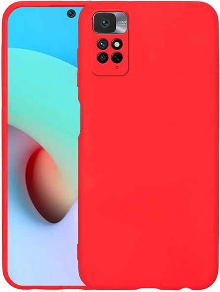 Xiaomi Redmi Note 11 Pro 5g Kılıf Mnc Mara Laaakan Kapak-Kırmızı ürün görseli 1