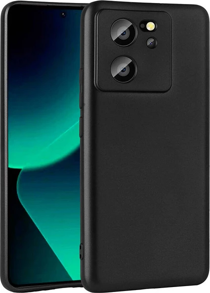 Xiaomi Mi 13T Kılıf Mnc Premier Silikon Kapak-Siyah ürün görseli 1