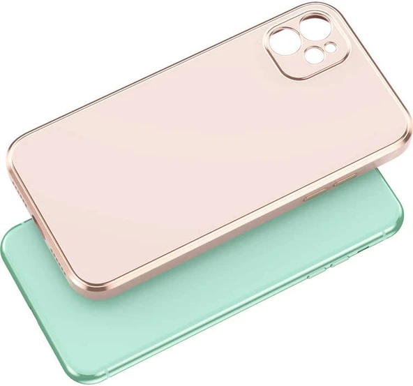 iPhone 12 Kılıf Mnc Bark Kapak-Yeşil - Resim 3