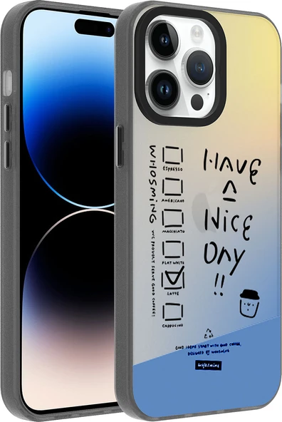Apple iPhone 14 Pro Max Kılıf Desenli Mnc Dragon Sert Kapak-Have ürün görseli 1