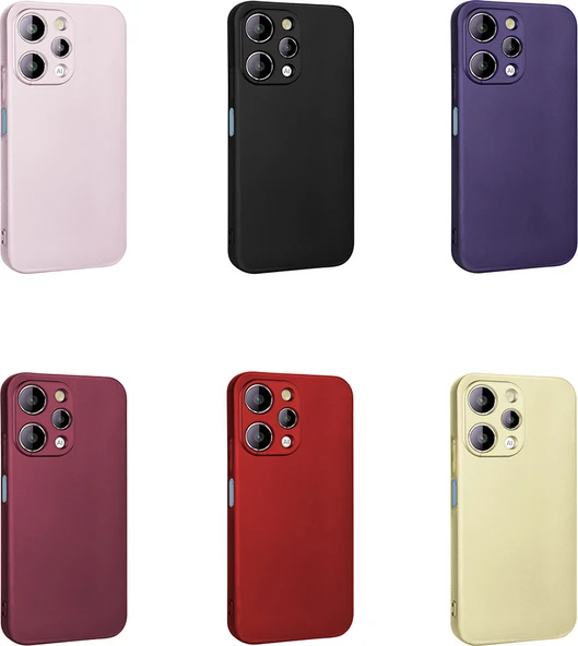 Xiaomi Redmi 12 Kılıf Mnc Premier Silikon Kapak-Saks Mavi ürün görseli 1