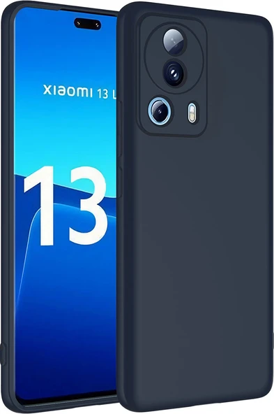 Xiaomi Mi 13 Lite Kılıf Mnc Mara Laaakan Kapak-Lacivert ürün görseli 1